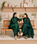 Emerald Green Embroidered 3-Piece Suit